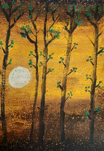 Trees in the Moonlight
